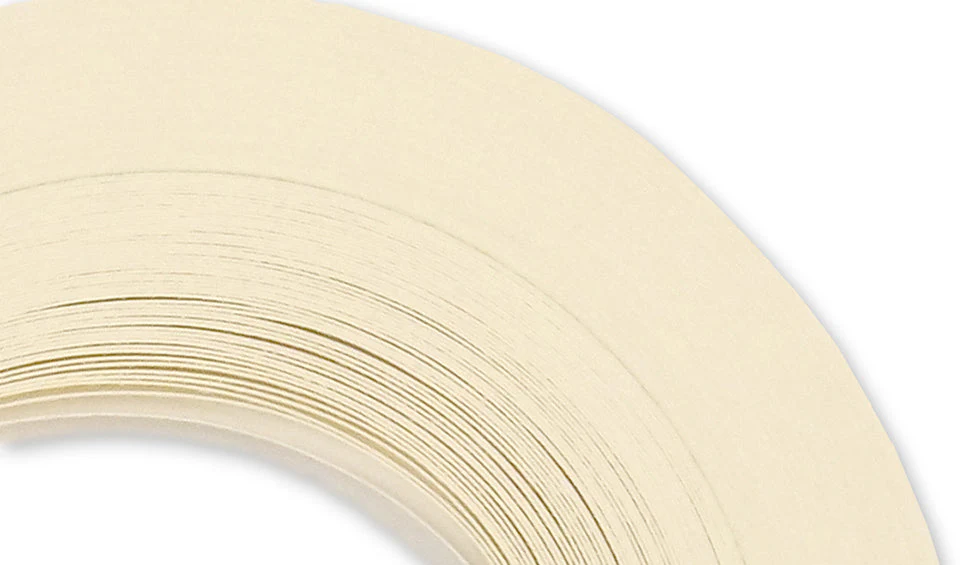 Creamy White - 1/8" Strips
