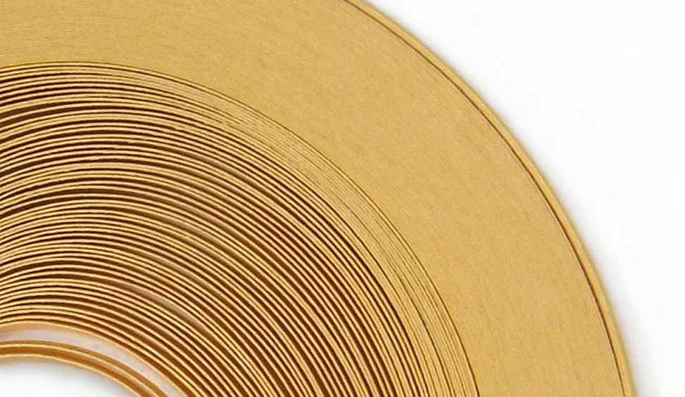 Glistening Yellow - 1/8" Strips
