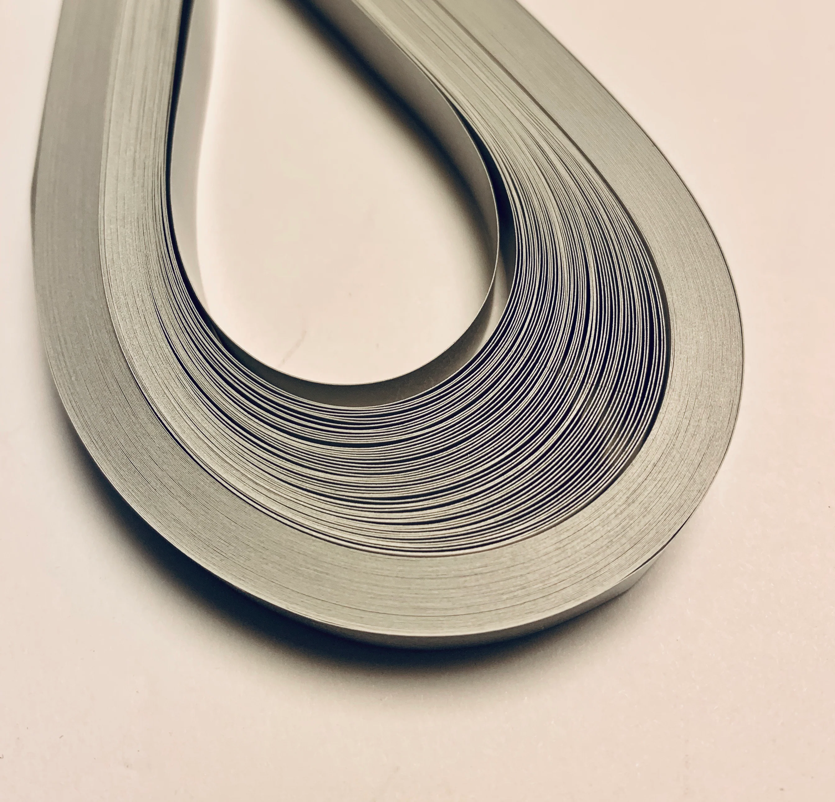 Silver Quill Trim - 1/8" Strips