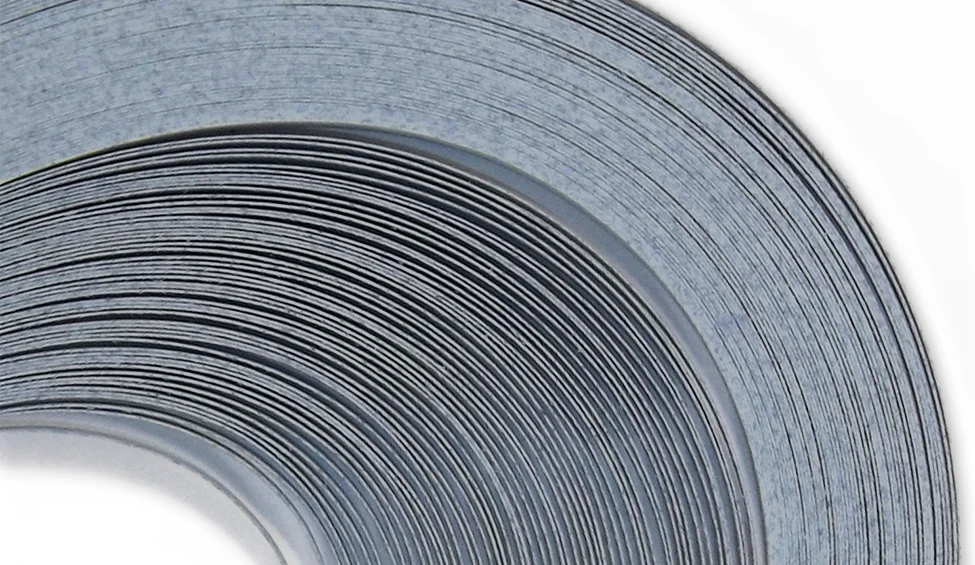 Speck-tacular Ice Blue - 1/8" Strips